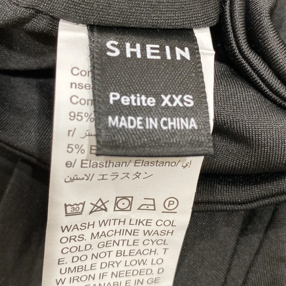 NWOT.  Shein, Petite XXS, knit pants. - Picture 10 of 12